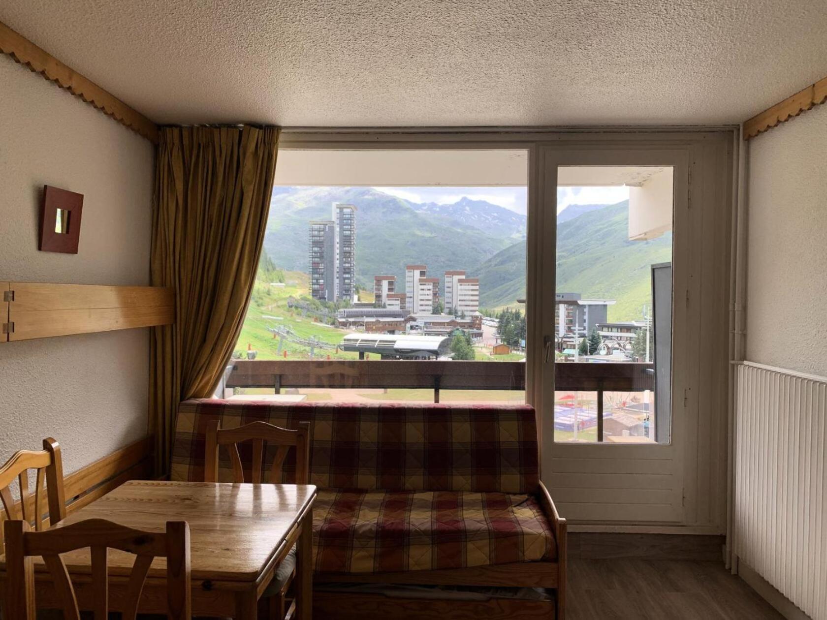 Residence Chaviere - Studio 4 Pers A La Croisette - Vue Sur Les Pistes - Acces 3 Vallees Mae-5464 생마르탱 드 벨빌 외부 사진